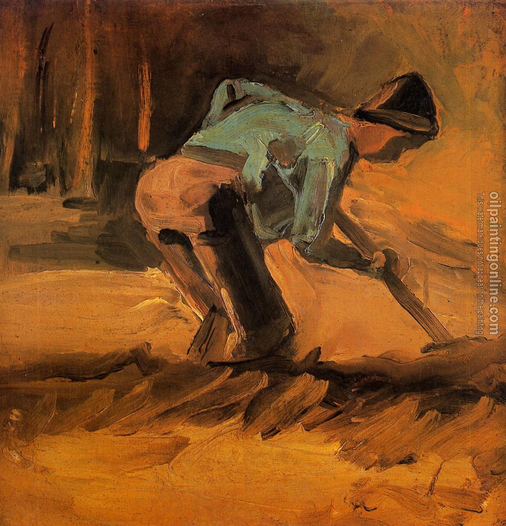 Gogh, Vincent van - Man Digging